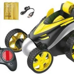 Tumbling Stunt Dump Truck Remote Control Car Toys (Red)-image-73