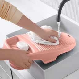 3 L Pink Laundry Basket-image-24
