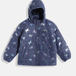 Allen Solly Junior Girls Conversational Printed Padded Jacket-28