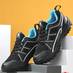 OFF LIMITS Men Black Mesh Running Non-Marking Cricket Sneaker Shoes-picture-41
