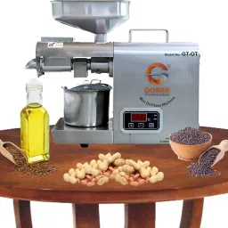 GT-OT Oil Press/Maker Machine With Simplified Digital Temp Controller 600 W Food Processor-4