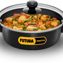 Cook n Serve Bowl with Glass Lid (INCB20G) Sauce Pan 22 cm diameter with Lid 2 L capacity-image-67