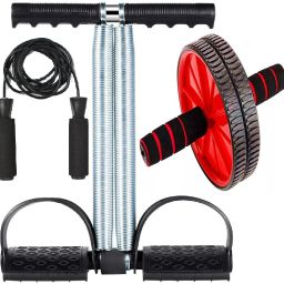 Gym Accessories Set 3 PC Abs Exercise Gym Equipment For Men & Women Ab Exerciser-18