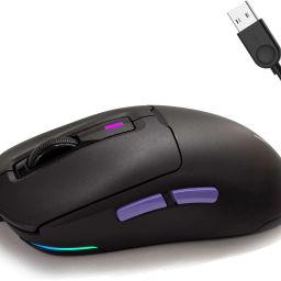 Kreo Pegasus 49 Gms Ultra Lightweight Wired Gaming Mouse, Top Sensor, RGB Lighting Wired Ambidextrous OpticalGaming Mouse-15