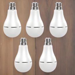Emergency bulb 12W LED & 2000mAh battery 4hrs inverter light pack of 5 bulbS1392 4 hrs Bulb Emergency Light-image-92