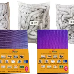 HYNEAR High QualitySpiral Bainding Ring WhiteWithPurple Spiral Sheet+Transparent Sheet Manual Ring Binder-25
