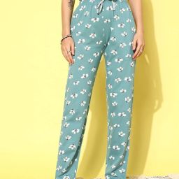 ETC Women Printed Cotton Lounge Pants Women Pyjama-image-3