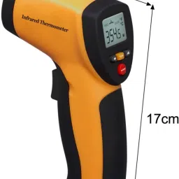 mlabs HT-88A Laser LCD Digital IR Infrared Thermometer Temperature Meter Gun Point -50~380 Degree Non-Contact Thermometer Magnetic Line Level image 2