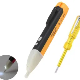 Electrical Line Tester + Non Contact Voltage Detector/Tester Pocket Pen 90-1000V Digital Voltage Tester-11