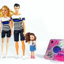 ARBIE Doll, fashions & Accessories, moveable family doll set-47