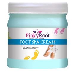 Pink Root Foot Spa Cream With Shea Butter & Olive For Healing Cracked Heels-500ml-58