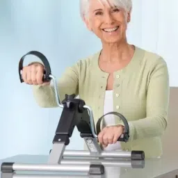 zimba Mini Exercise Gym Cycle. Folding Peddler with Electronic Display Exercise Bike Mini Pedal Exerciser Cycle image 5