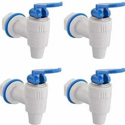 Plastic RO Tap for All RO Purifiers,White- Pack of 4 Solid Filter Cartridge Tap Mount Water Filter-image-25