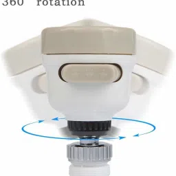 vinmot 360 Degree Adjustable Rotating Water Saving Sprinkle Shower Head Faucet Water Tap Nozzle Splash Proof with 3 Gear Mode Button Faucet Nozzle image 4