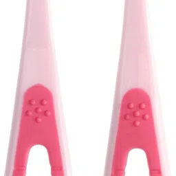 KID-SHARK Ultra Soft Baby Toothbrush Fun & Safe Brushing, Pink Extra Soft Toothbrush-image-47