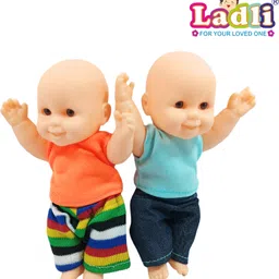 ladli Naughty boy Doll for Kids -Soft Body Toy for Kids Exclusive Dress Rotatable-picture-28
