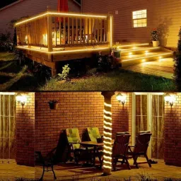 inoobeam Yellow Color 1 Meter Rope light for multi purpose use Candle image 3