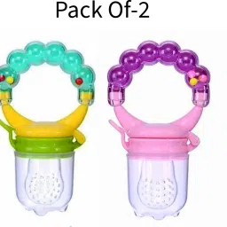 Baby Ring Style Food Feeder Nibbler Soother Pacifier Silicone Supplies Nipple Soother-15