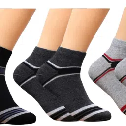 Men Color Block Ankle Length-image-1