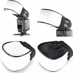 ZuriKrisha Universal Soft Mini Flash Bounce Diffuser Cap for on/Off Camera Flash Gun Photography Diffuser image 4