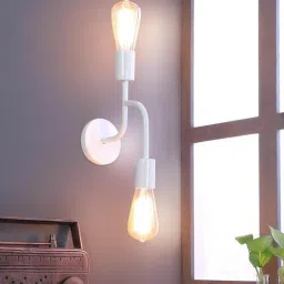 shoppeefry Uniqualy Metal Novelty Wall Light (White)-picture-48