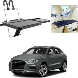 FT-08 Car Back Seat Tray, Foldable Laptop Desk and Food Tray For Audi Q3 Cup Holder Tray Table-image-78