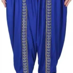Kanna Fabric Self Design Women Dhoti-image-2