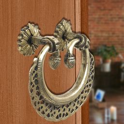Imli Street Gold-Toned Textured Door Knocker-picture-38