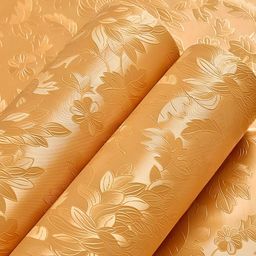 Aura Gold-Coloured Floral & Botanical Self Adhesive Wall Sticker-image-20