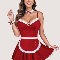 Xivir Satin Shoulder Straps Baby Doll-picture-44