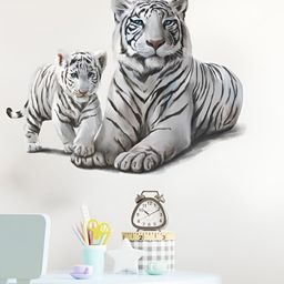Asian royal Black & Grey Printed Self-Adhesive Wall Sticker-image-59