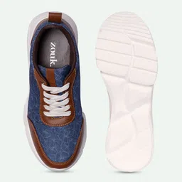 ZOUK Women Colourblocked Textile Memory Foam Insole Sneakers image 4