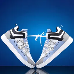 bacca bucci Men White Printed Casual Sneakers-picture-24