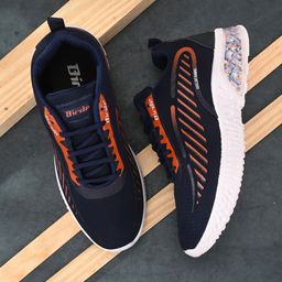 BIRDE Men Navy Blue Sneakers-image-12