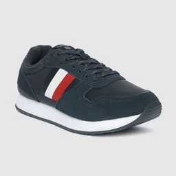 Tommy Hilfiger Men Navy Blue Sneakers-image-11