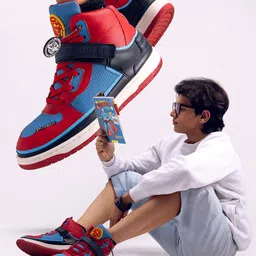 bacca bucci Men Superman PU Sneakers-picture-3