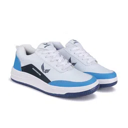 BERSACHE Men Colourblocked Round Toe Canvas Sneakers-image-27