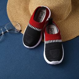 CHiU Unisex Kids Black Colourblocked Sneakers-image-69
