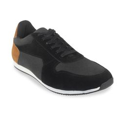 WBNY Men Black & Grey Colourblocked Sneakers-picture-17