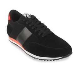WBNY Men Black Colourblocked Sneakers-14