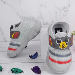 BAESD Kids Mickey Printed Lightweight Sneakers with Musical-image-78