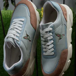 Solethreads Women BIRDIE Colourblocked Memory Foam Basic Lace-Ups Sneakers-89