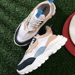Layasa Women Colourblocked Round Toe Lightweight Sneakers-image-75