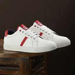 SPYKAR Men Colourblocked Comfort Insole Lace-Up Sneakers-17