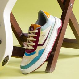 yoho Women Colourblocked Lace-Up Sneakers-image-41