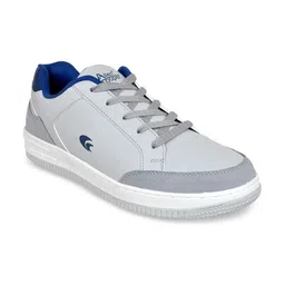 Allen Cooper Men Grey PU Sneakers-image-25
