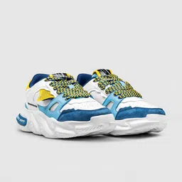 Nickron Justin Air Pro Men Colourblocked Lace-Ups Sneakers-image-13
