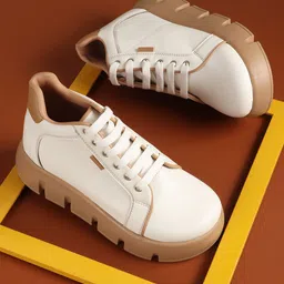 FEET RUNNER Women PU Sneakers-image-86
