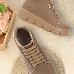FEET RUNNER Women PU Sneakers-image-85