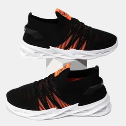 RapidBox Men Black Sneakers-image-34